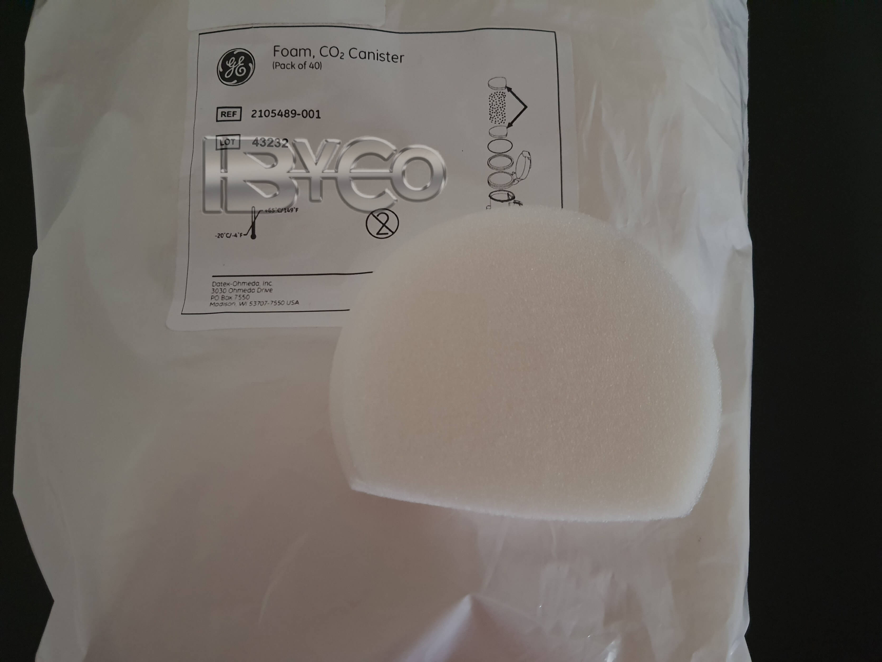 2105489-001 - Filtro para canister 